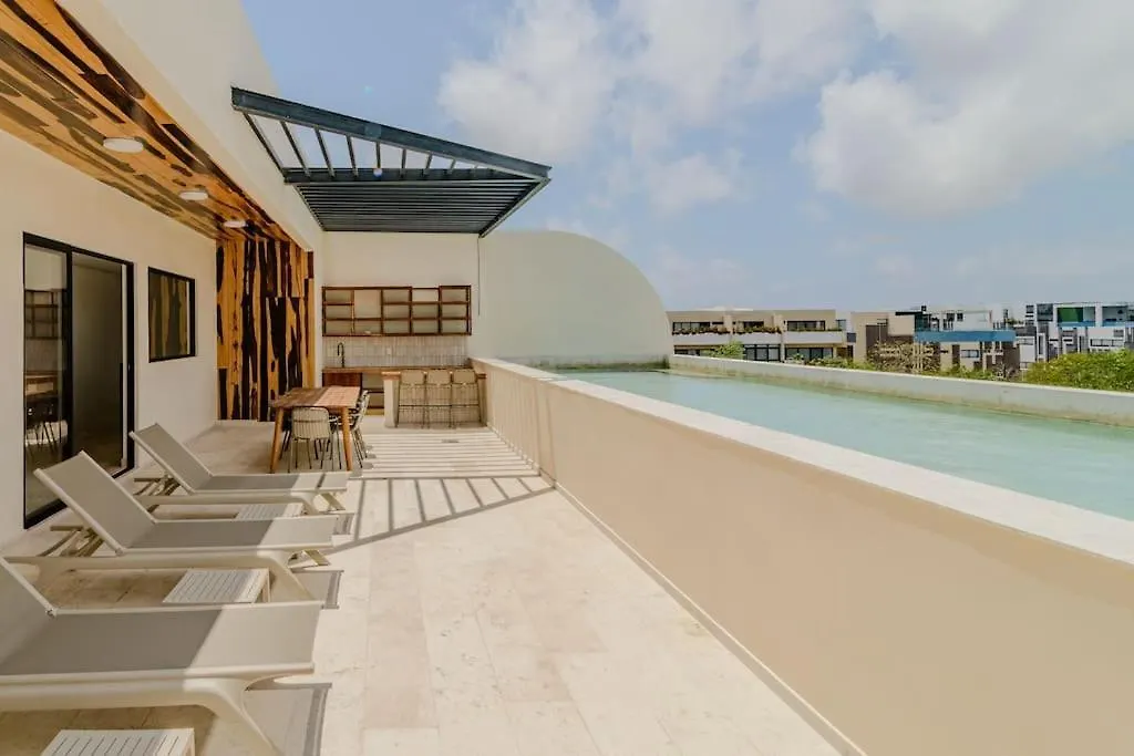 Downtown Aldea Zama Luxury Condo location